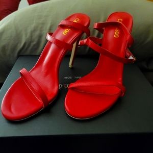 Camssoo Open Toe Stiletto Sandal